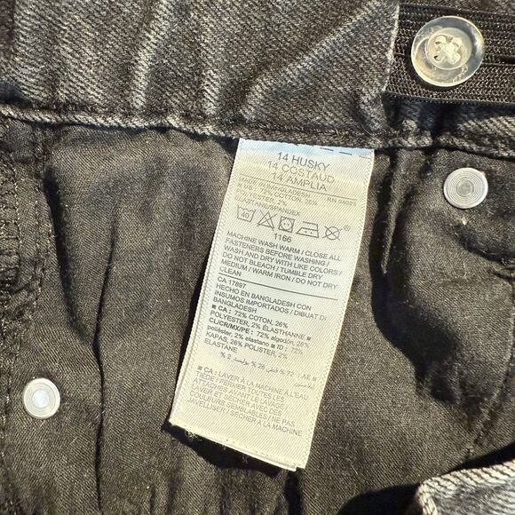 Old Navy Straight Jeans Built-in Flex Size 14 Plus - Picture 11 of 13